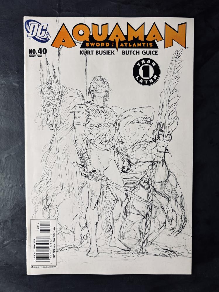 كوميك دي سي Aquaman Sword of Atlantis #40