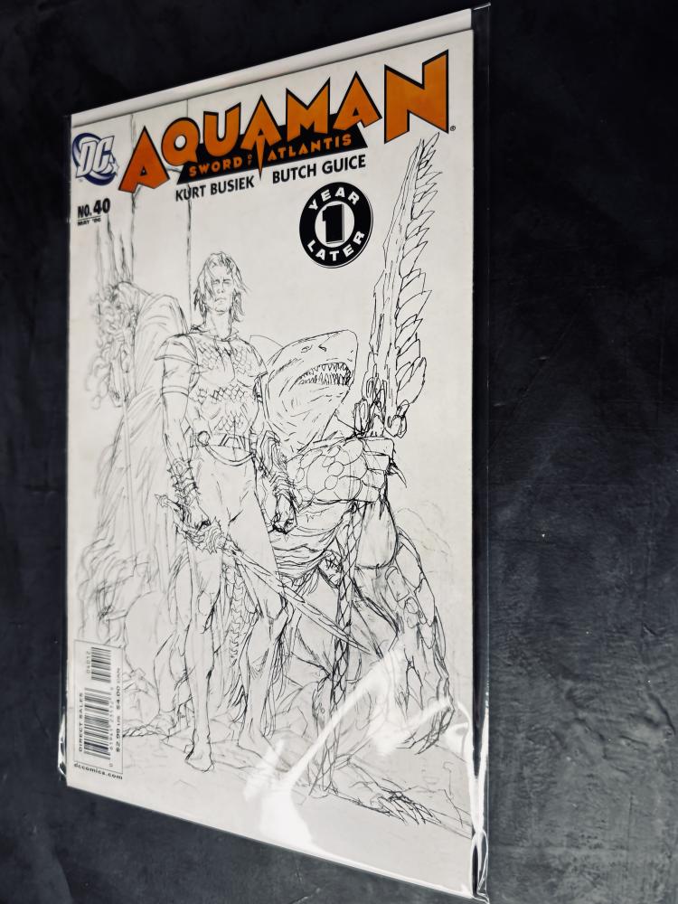 كوميك دي سي Aquaman Sword of Atlantis #40