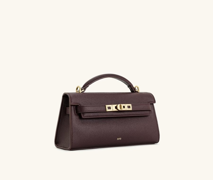 Jw pei- Noor Top Handle Bag - Deep Burgundy