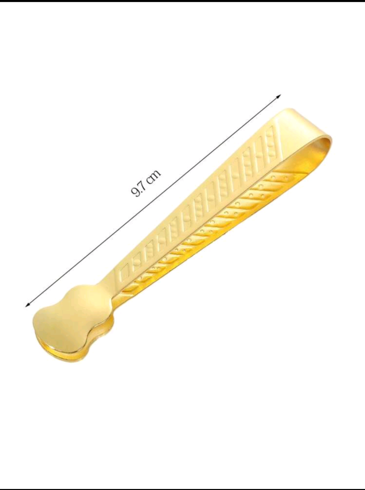 Golden incense tongs