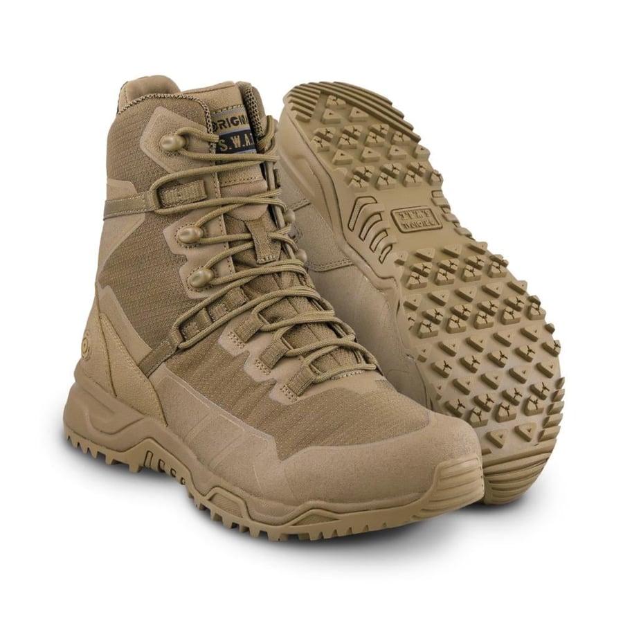 Alpha Fury 2.0 8" Side Zip Coyote Boots