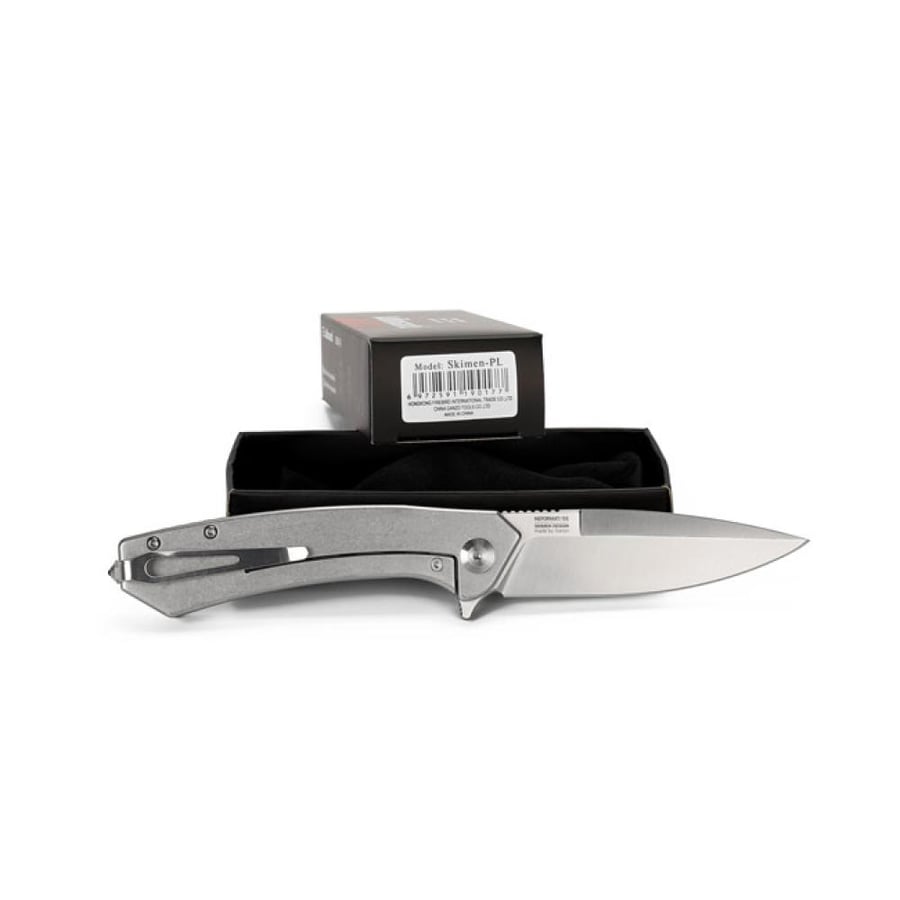 GANZO Skimen-PL Adimanti Purple Folding Knife