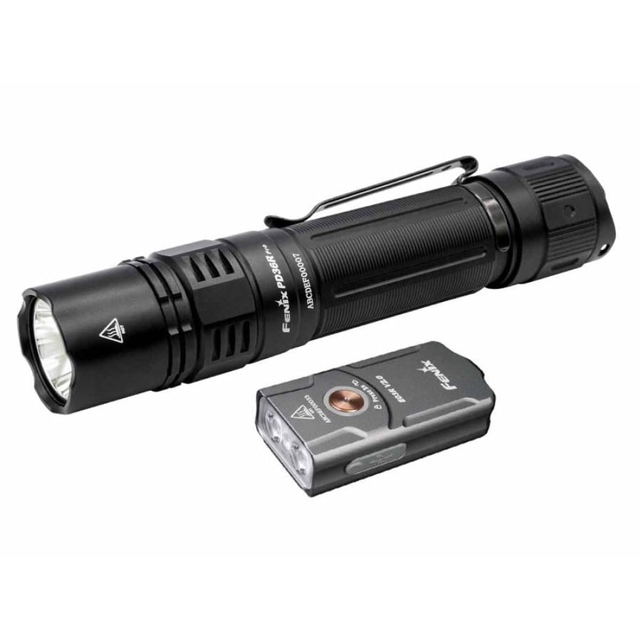 Fenix PD36R PRO with Grey E03R V2.0 gift