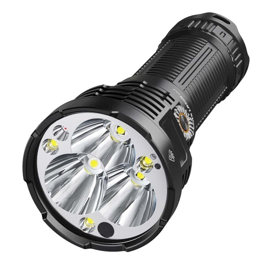 كشاف فينيكس LR50R V2.0 المطور | 18000 لومن ومدى 846 متر + إضاءة UV وحمراء وشاشة OLED