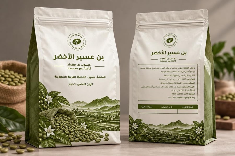 البن الأخضر الصافي
