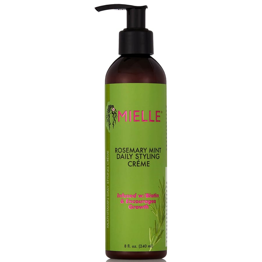 كريم  وجل  تسريح وتثبيت و الترطيب و التقوية  بالنعناع  اكليل الجبل و البيوتين  من Mielle Organics  حجم 8 اونصه   240 مل