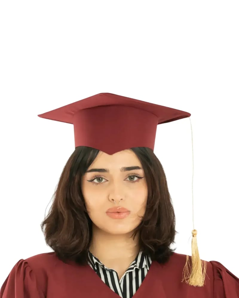 Graduation Cap Embroidered Classic | Maryouli Ahla