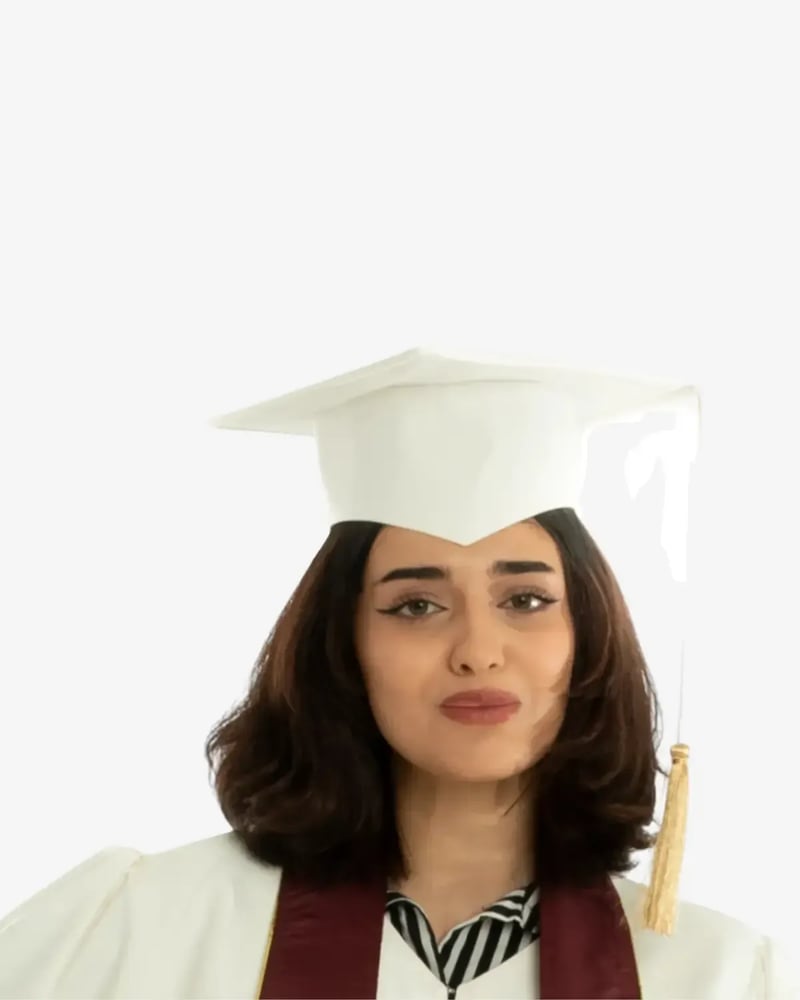 Graduation Cap Embroidered Classic | Maryouli Ahla