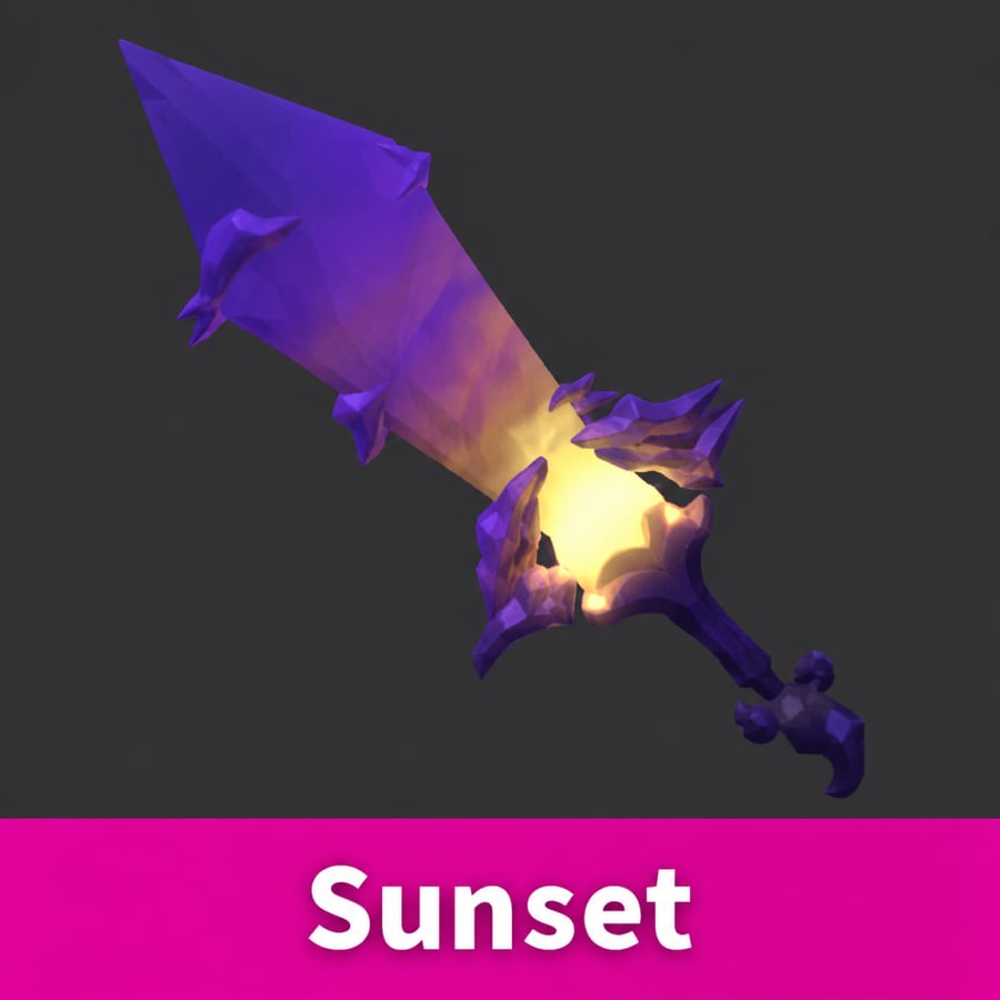 سكين الغروب -Sunset