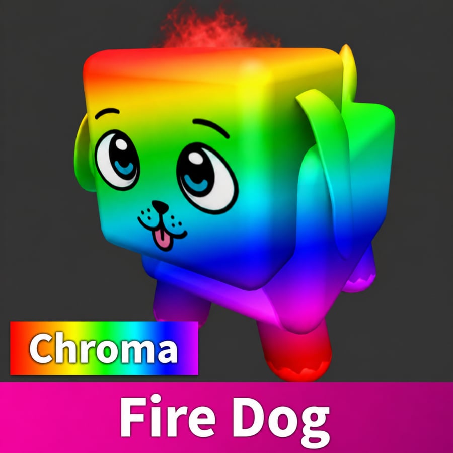 كلب النار - Chroma Fire Dog