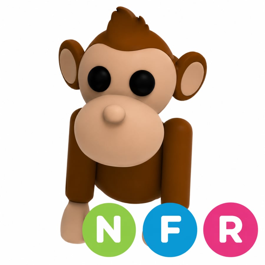 قرد بني نيون - NFR Monkey