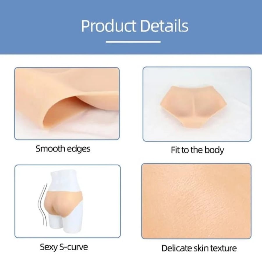 Your silicone is natural, smooth in skin tone