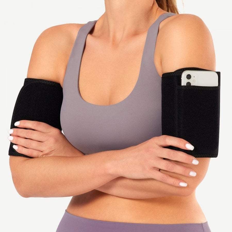 Thermal arm shaper with phone holder design