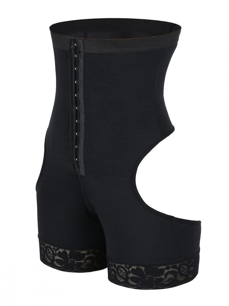A distinctive waist trainer with a high waist to lift the buttocks and hips