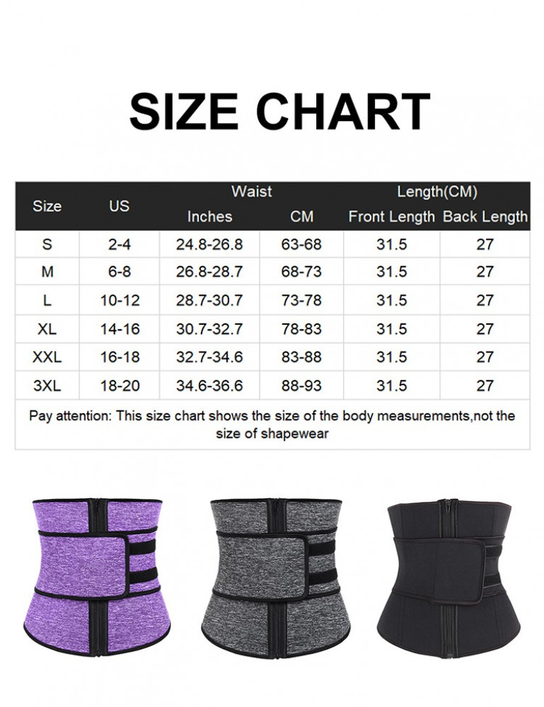 A special sauna corset with 7 steel plates for fat burning and stability