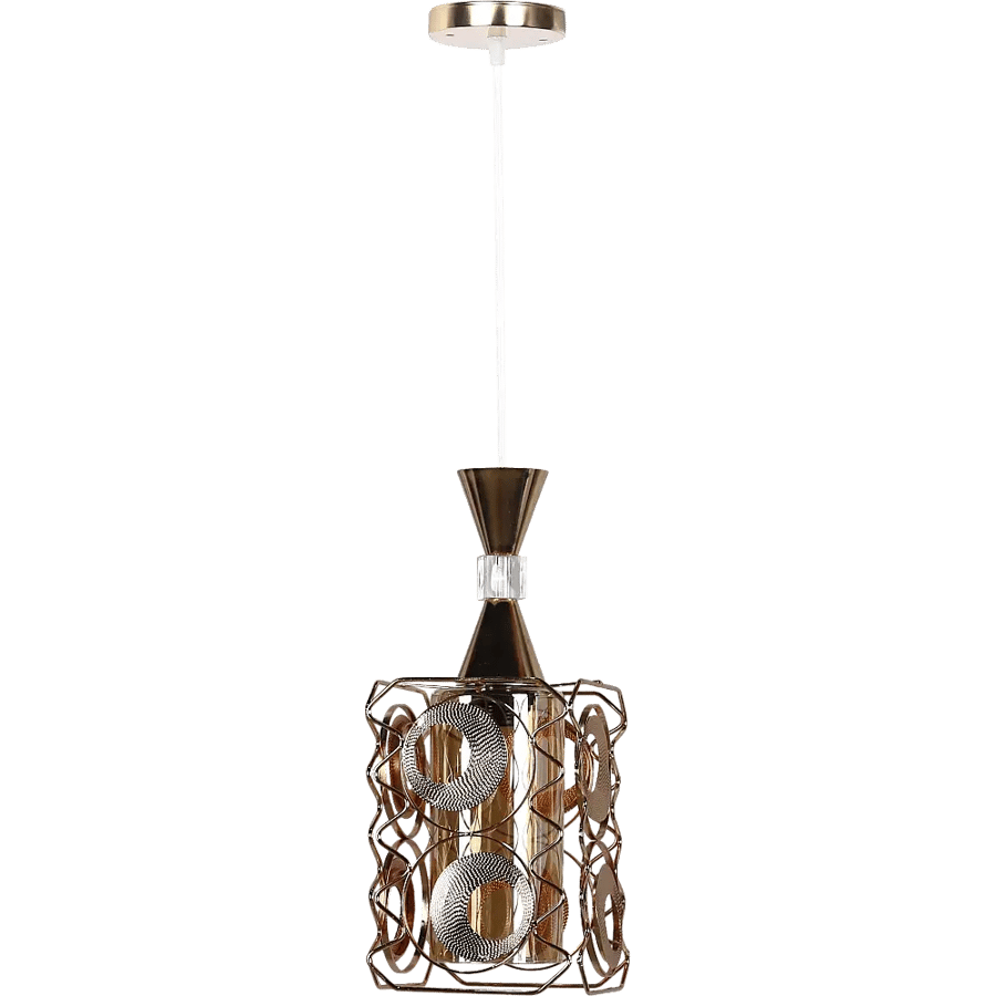 علاقي مودرن ذهبي E27*1