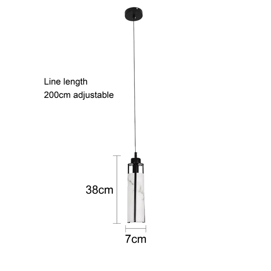 علاقي مودرن اسود E14*1