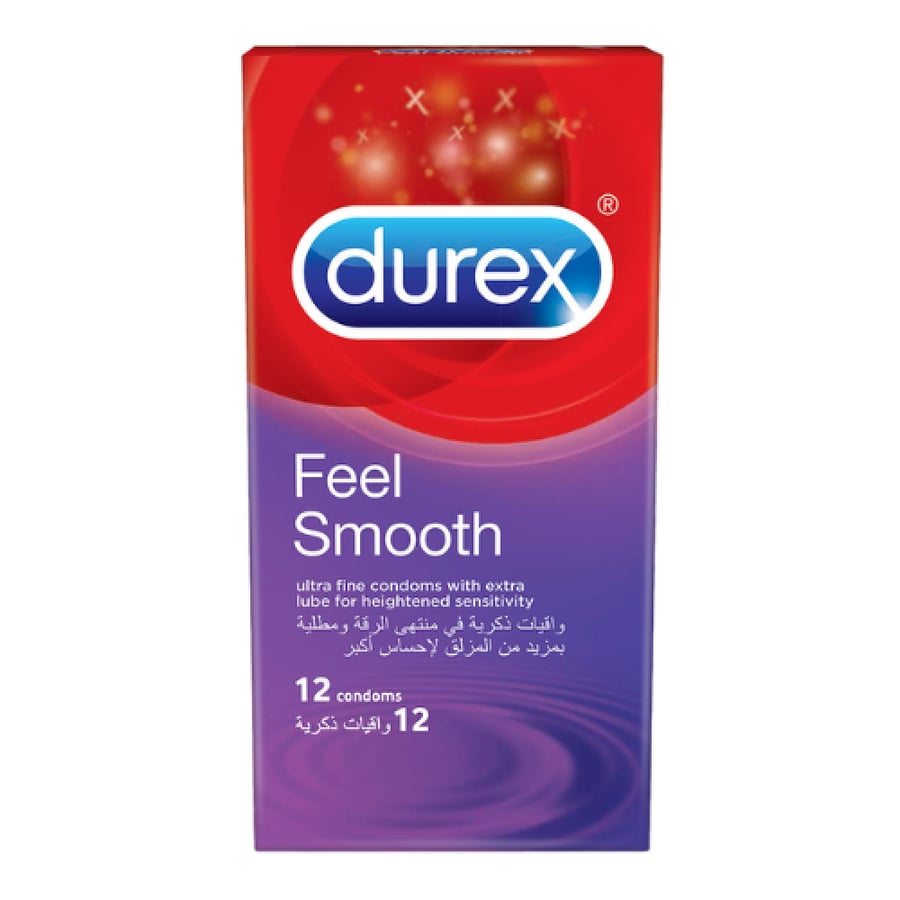ديوركس Feel Smooth واق ذكري 12 حبة