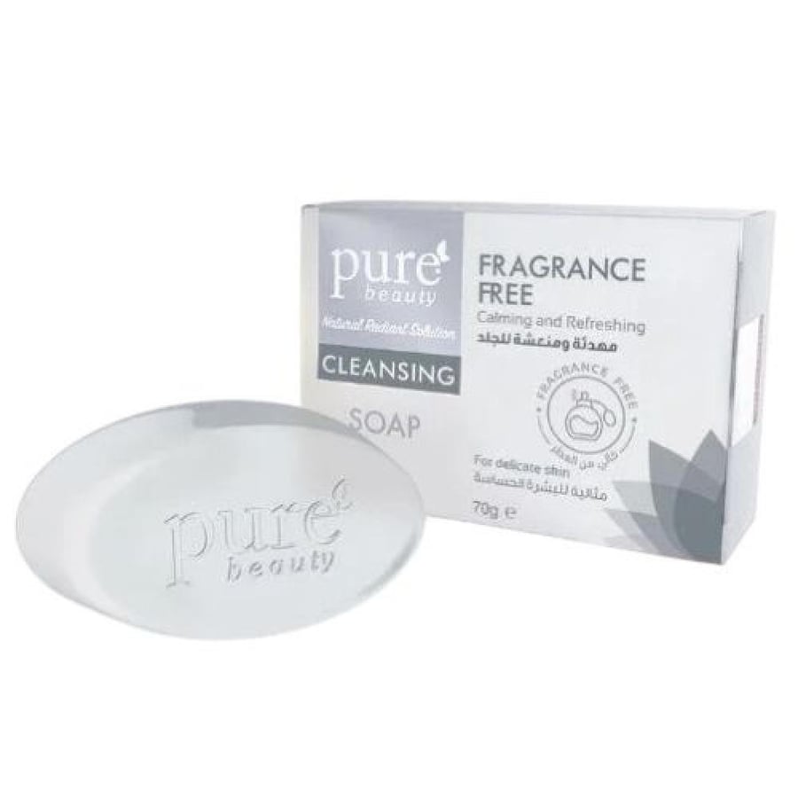 Pure Beauty moisturizing soap fragrance-free 70g