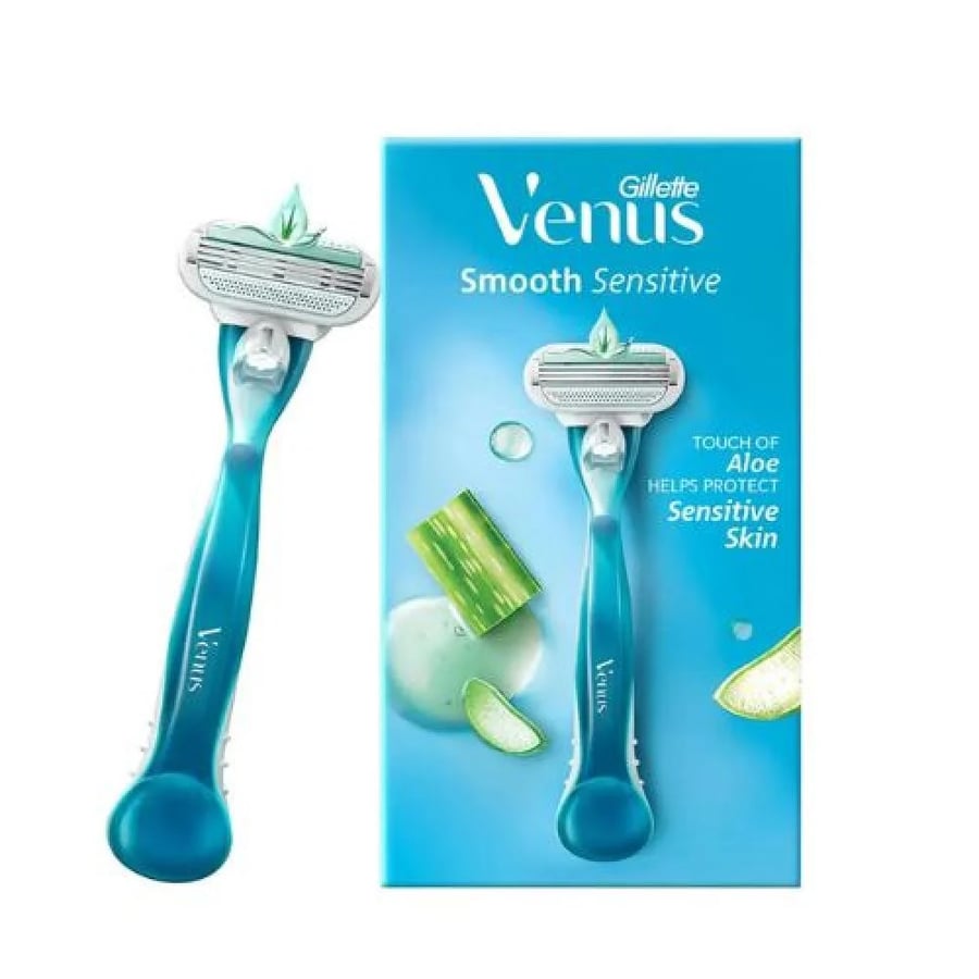 Gillette Venus hair removal machine for soft hair with aloe