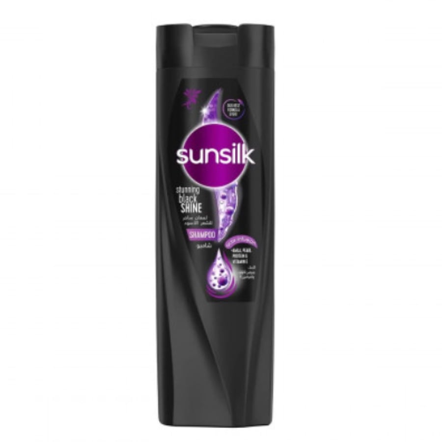 Shampoo for a dazzling shine for black hair from Sunsilk 200ml
