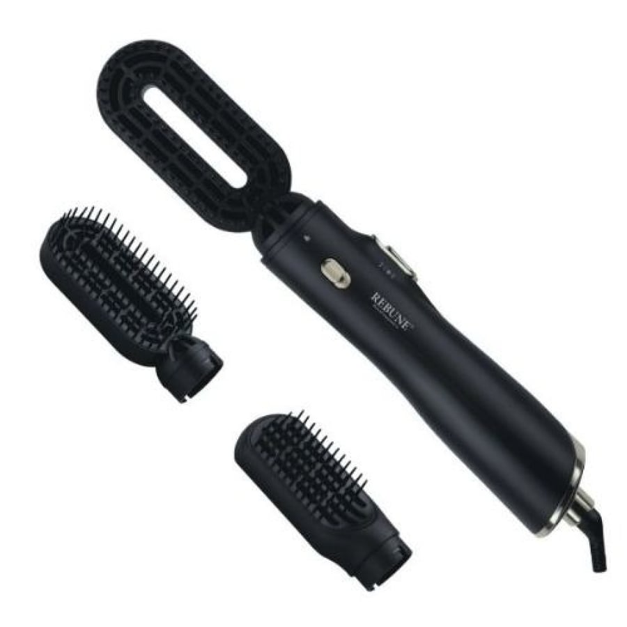 مصفف شعر اسود مطفي, قطعتين من ريبون  RE-2108-2