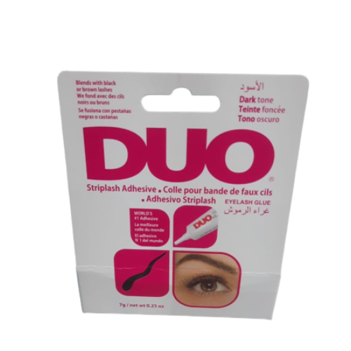 Waterproof eyelash adhesive from Dew, black color, 7 grams
