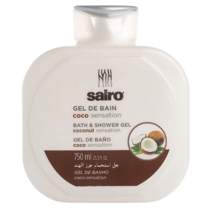 Shower gel with coconut extract from Sairo 750 ml