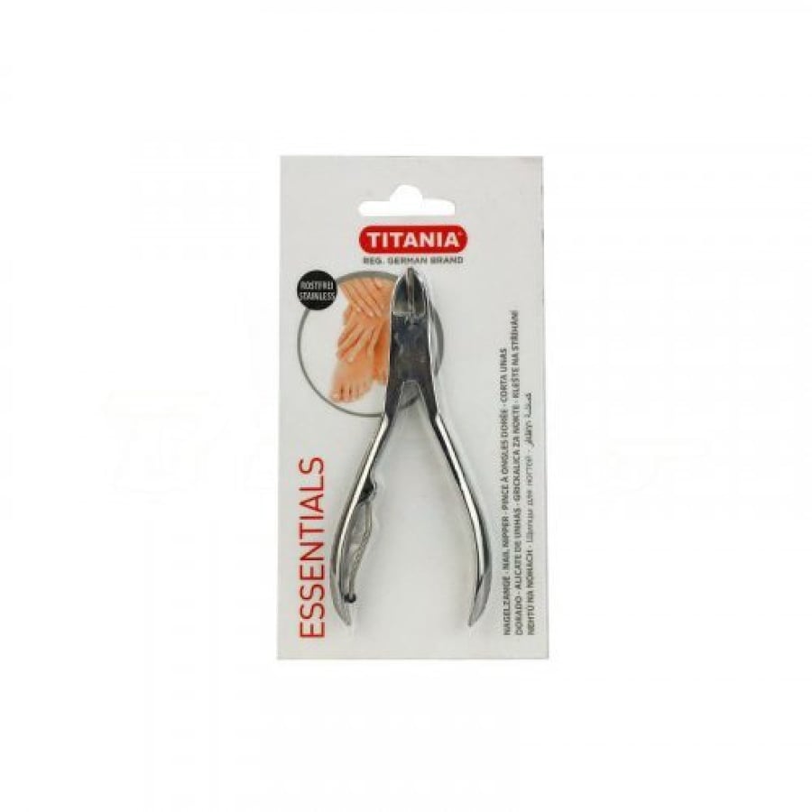 Stainless nail clipper from Titania - Silver