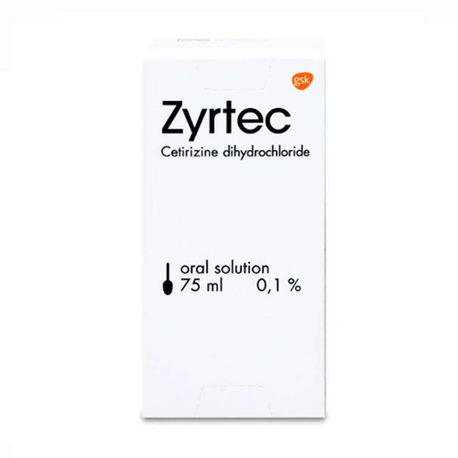 Zeritech 0.1% syrup 75 ml