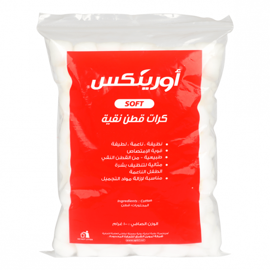 اورنيكس كرات قطن نقية 100 جم