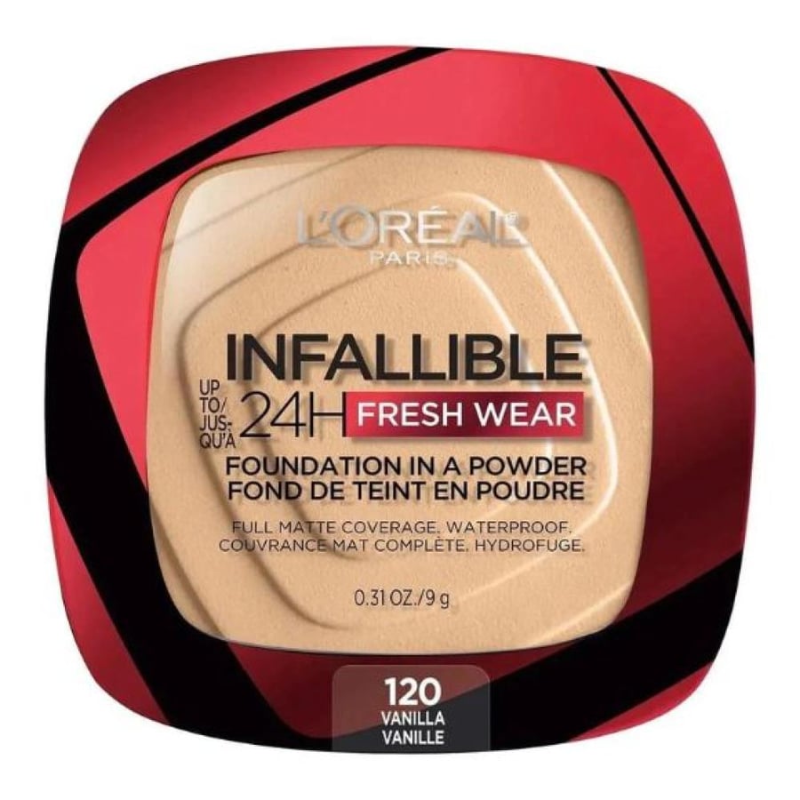 L'Oréal foundation powder Infallible 24 hours shade 120 Vanilla