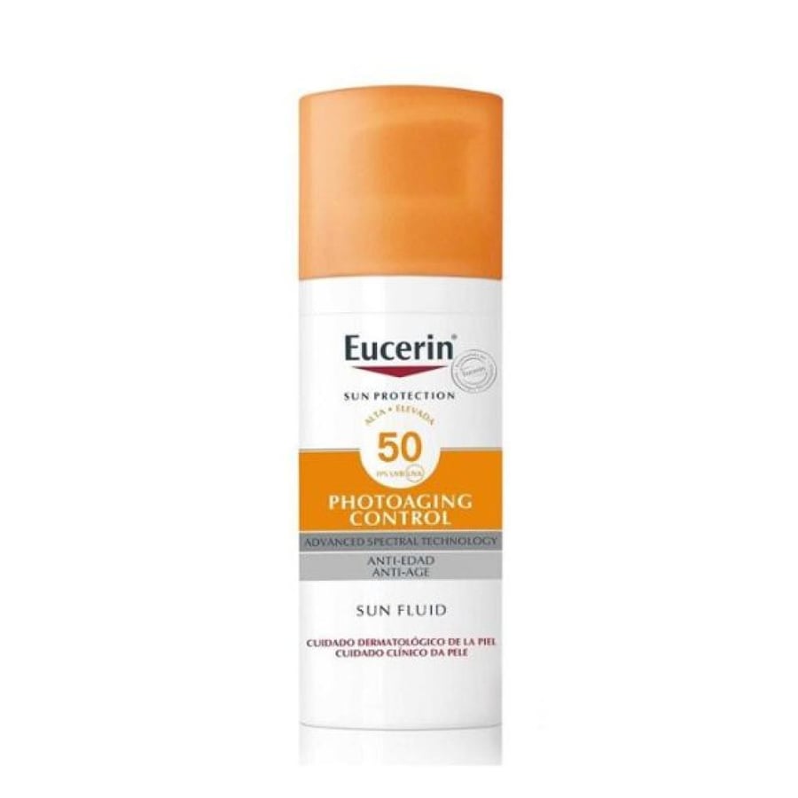يوسيرين سائل الحماية من الشمس المضاد للشيخوخة (SPF 50).