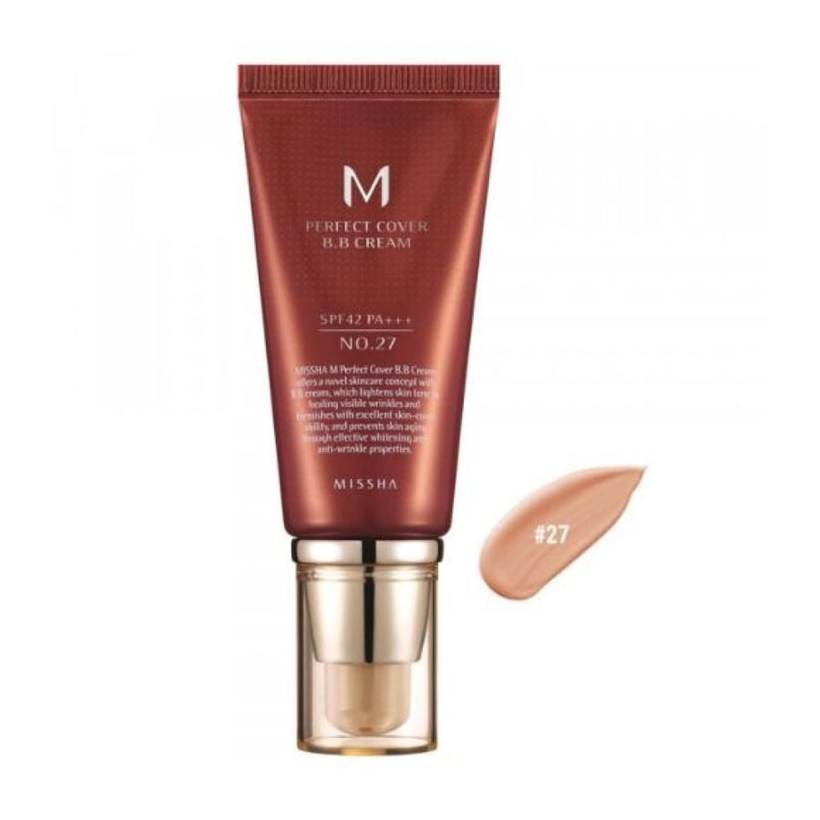 Misha BB Cream for perfect coverage Honey Beige 27 - 50ml