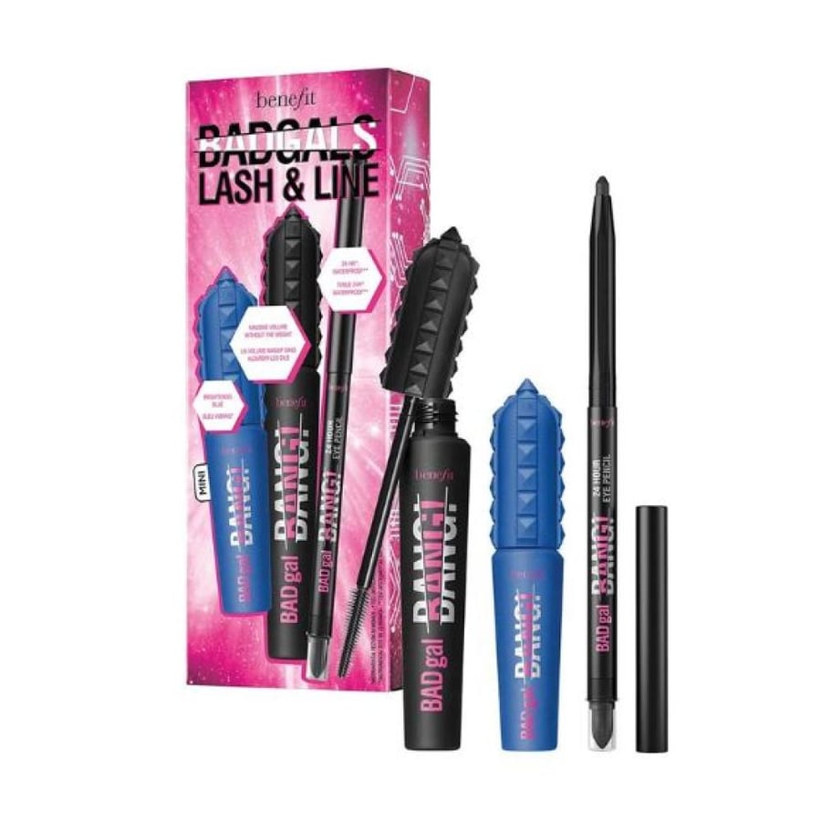 Benfit Cosmetics Bad Gal collection of mascara and eyeliner