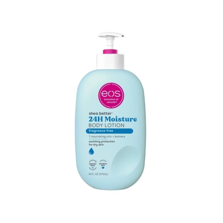 iOS Body Lotion Shea Butter for Dry Skin Unscented 24-Hour Moisturizing 473 ml