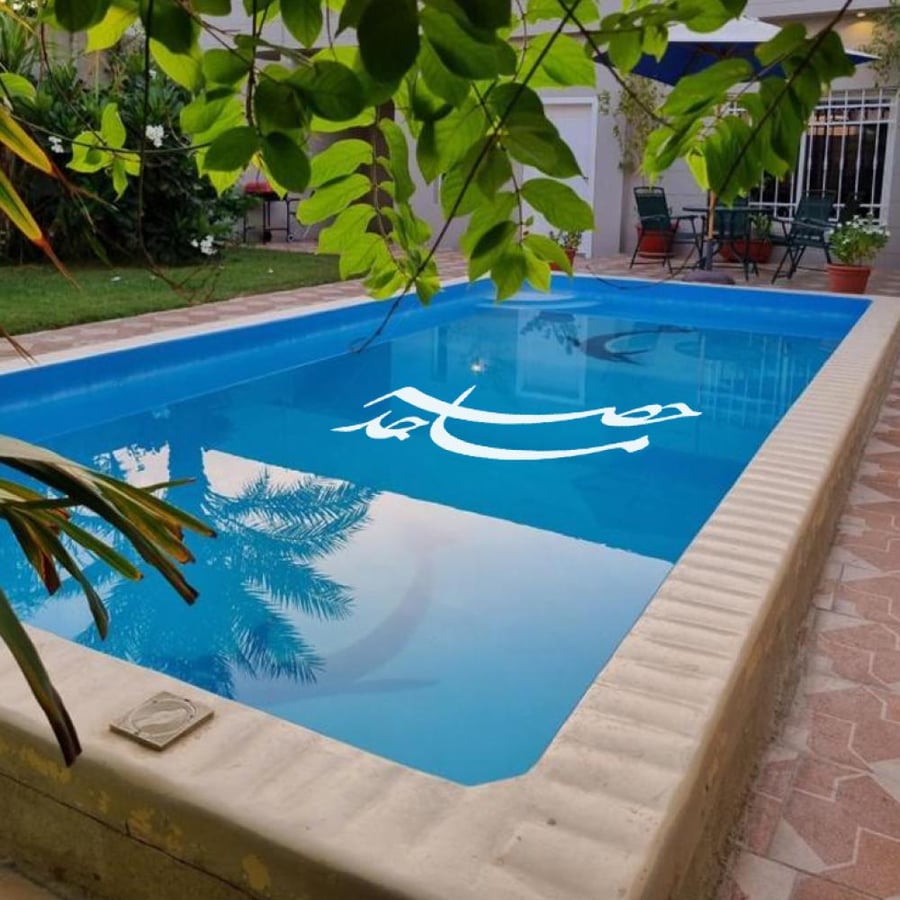 اسماء اكرليك مع فوم زينة مسبح