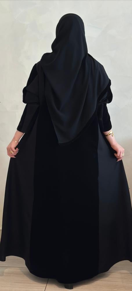 Winter luxury abaya