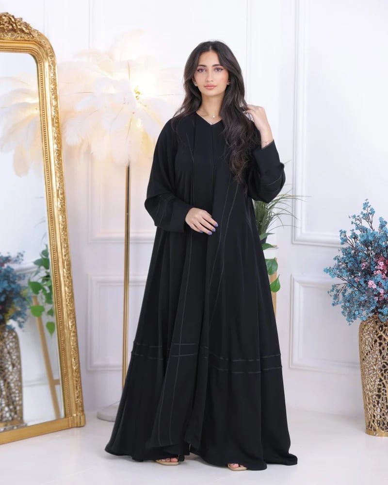 Double wide abaya, handmade