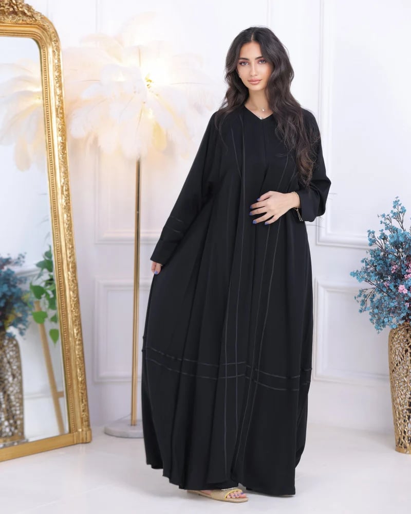 Double wide abaya, handmade