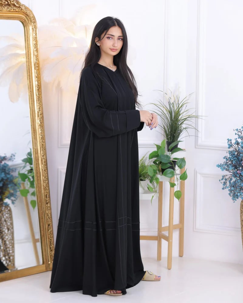 Double wide abaya, handmade