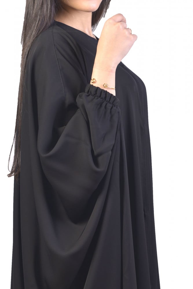 Butterfly abaya with embroidery
