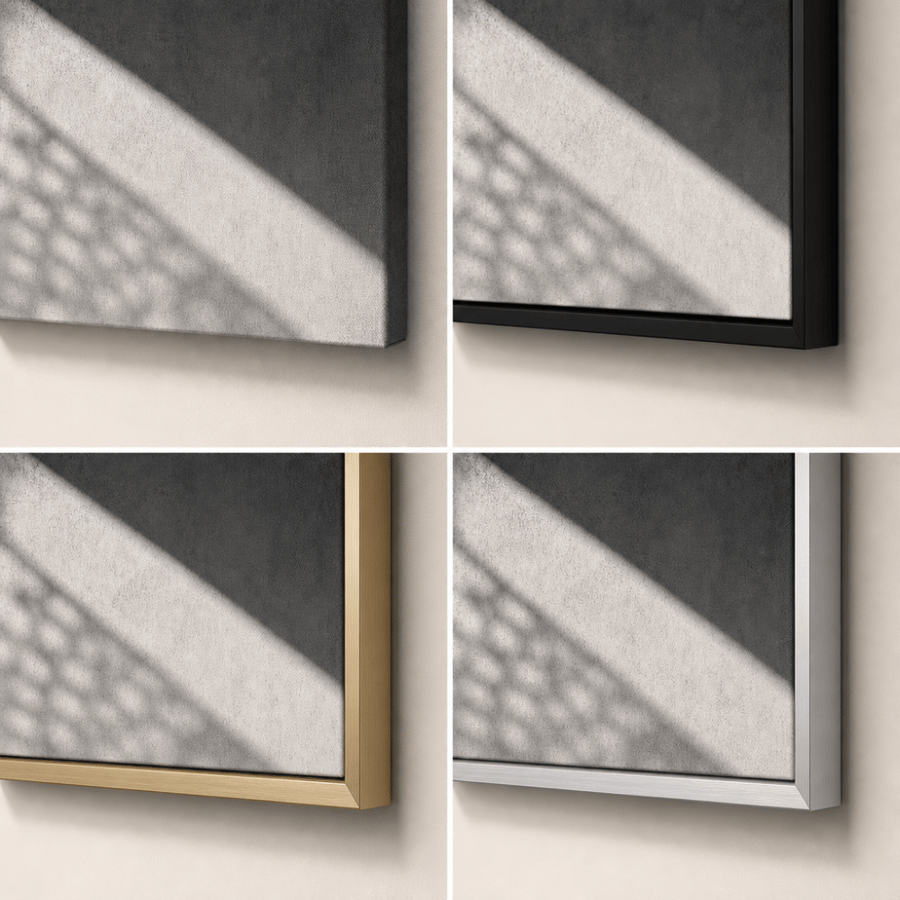 نافذة وظل هندسي
