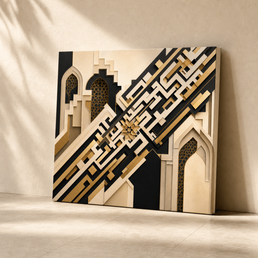 شبكة هندسية عربية