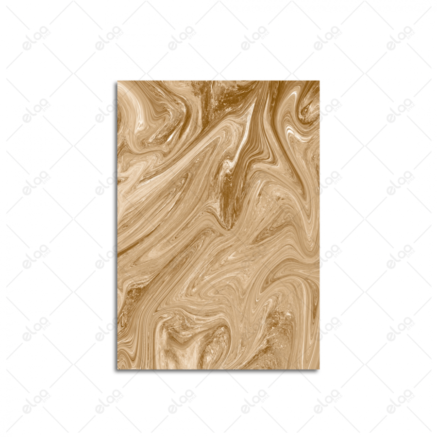 Abstract art paintings in shades of gold