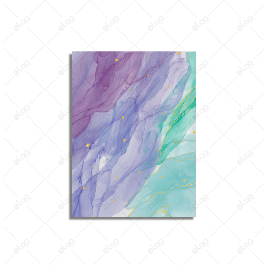 Abstract art paintings with multiple colors