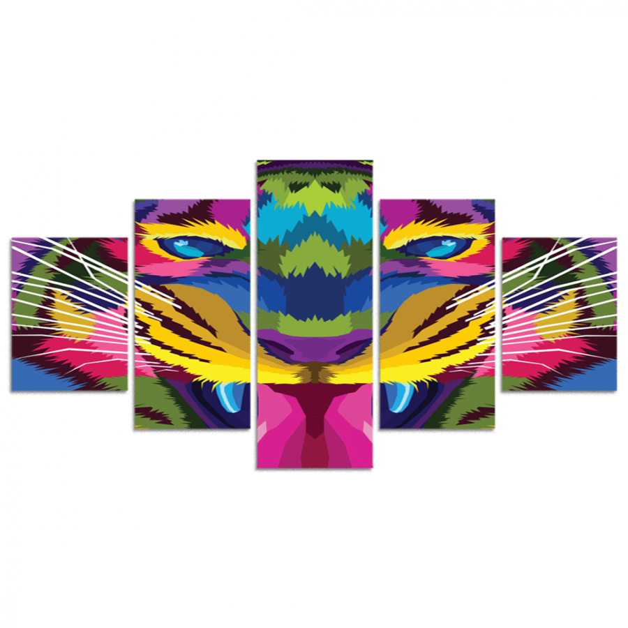 Set of 5 divided plates #G57211