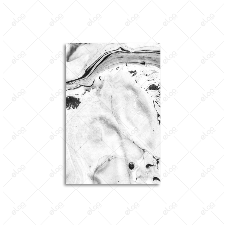 Abstract art paintings in black and white