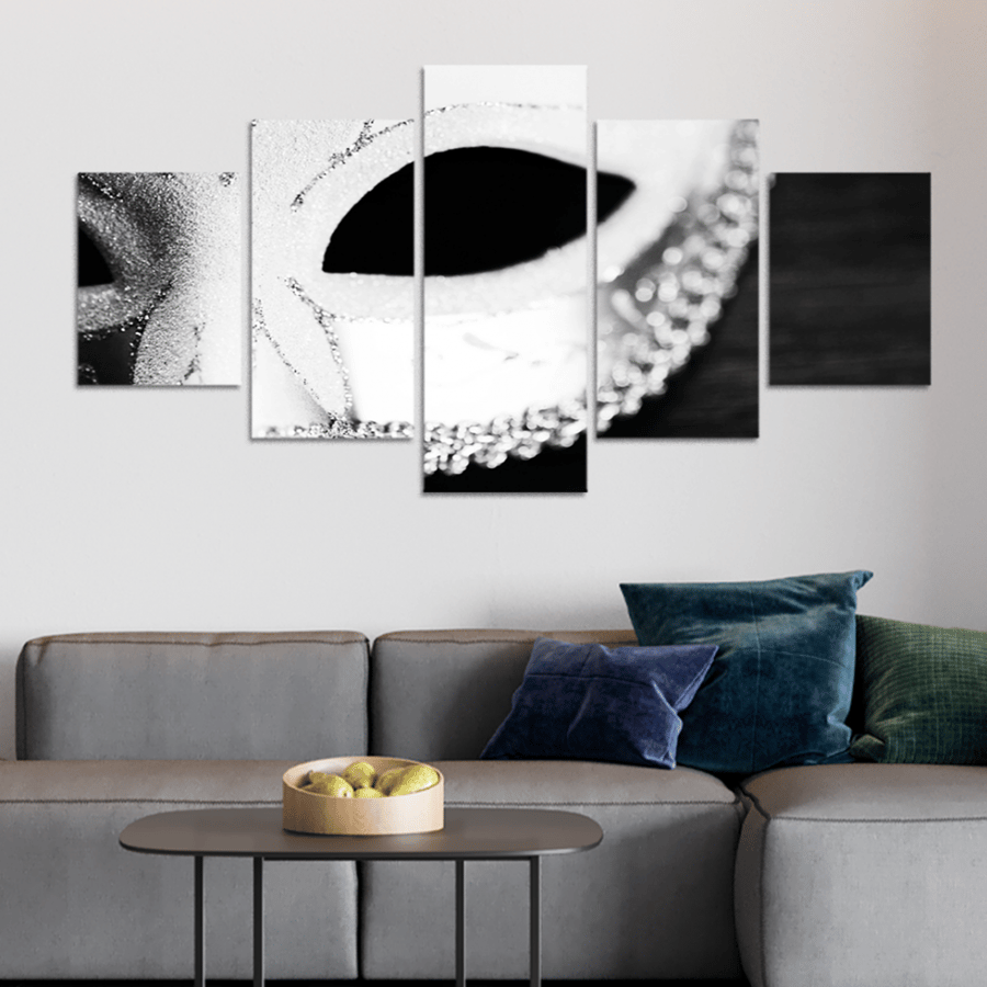 Set of 5 divided plates #G5141