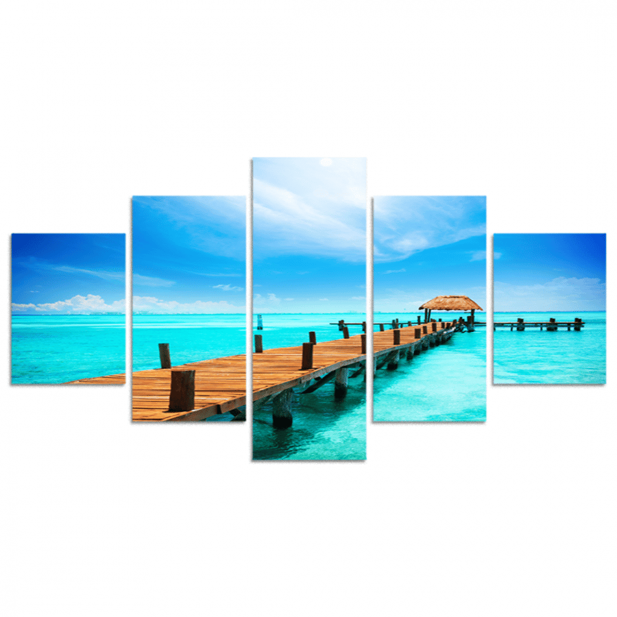 Set of 5 divided panels #G54011